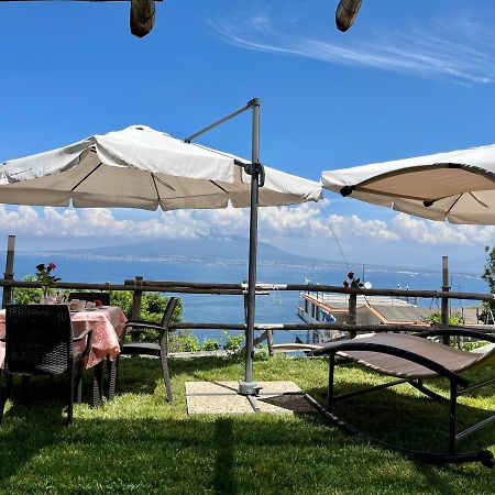 La Badia Montechiaro - Breathtaking View Of Sorrento Coast Villa Vico Equense Exterior photo