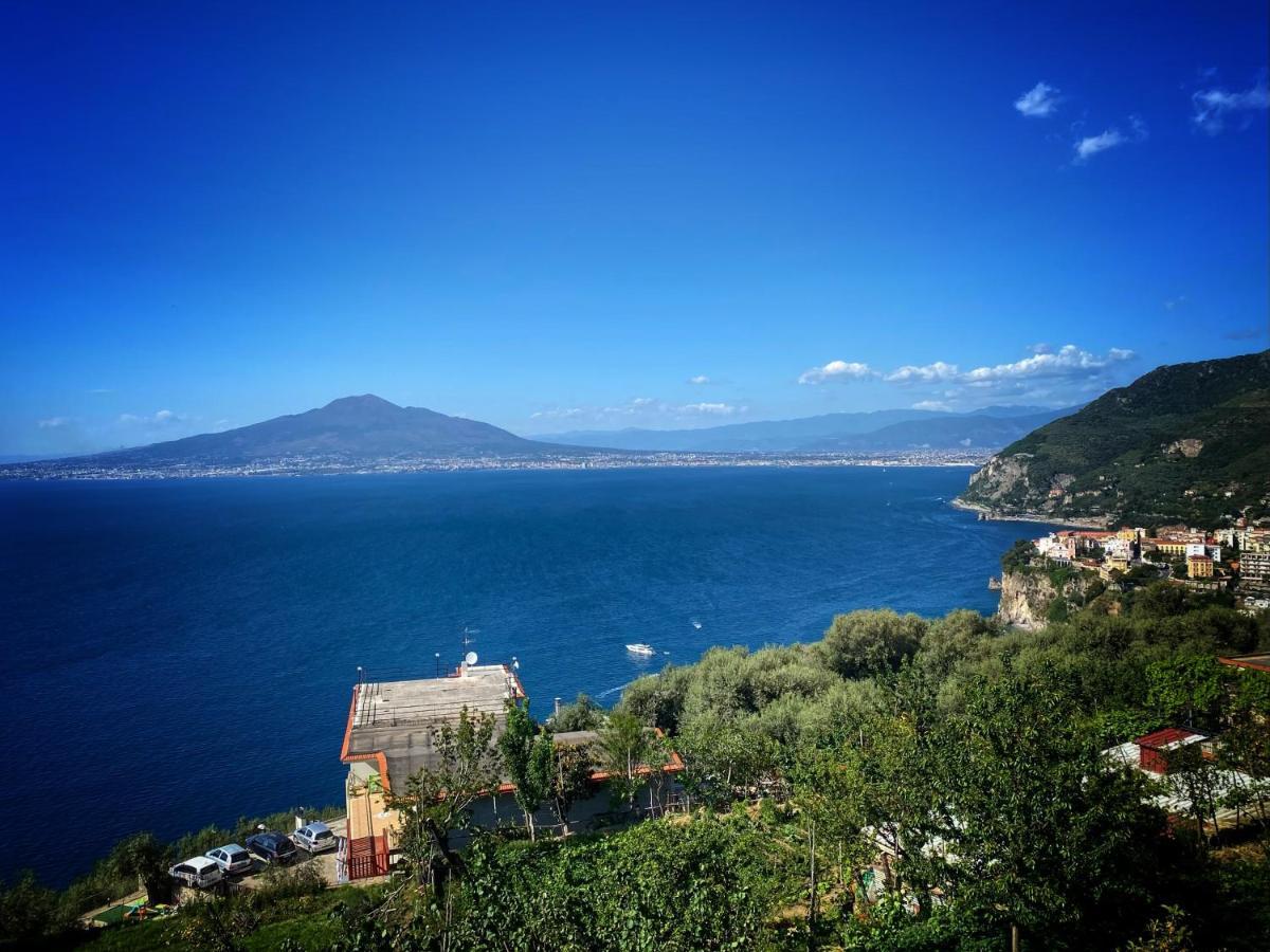 La Badia Montechiaro - Breathtaking View Of Sorrento Coast Villa Vico Equense Exterior photo