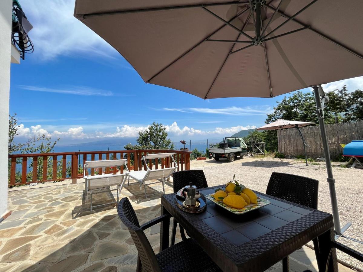 La Badia Montechiaro - Breathtaking View Of Sorrento Coast Villa Vico Equense Exterior photo