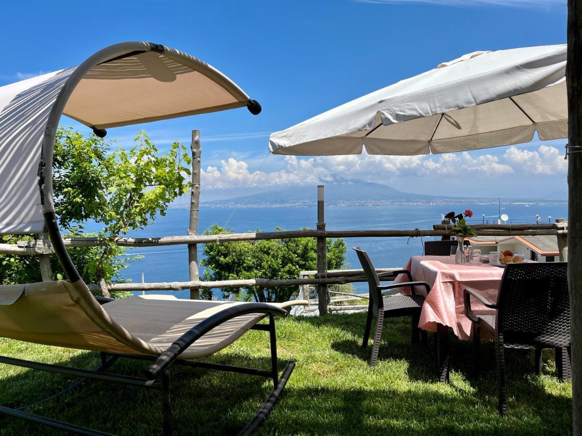 La Badia Montechiaro - Breathtaking View Of Sorrento Coast Villa Vico Equense Exterior photo