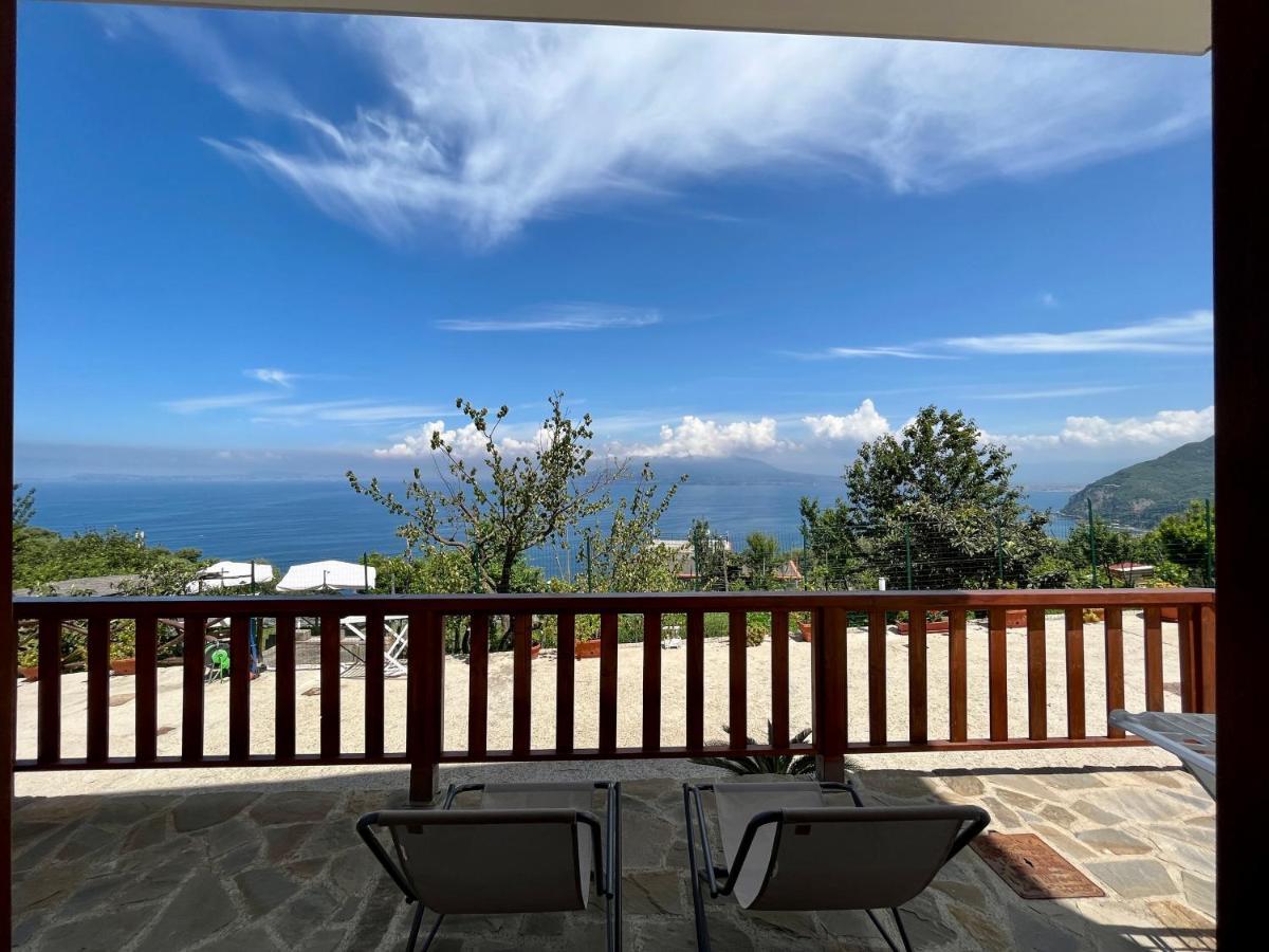 La Badia Montechiaro - Breathtaking View Of Sorrento Coast Villa Vico Equense Exterior photo
