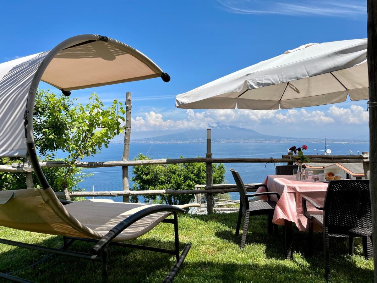 La Badia Montechiaro - Breathtaking View Of Sorrento Coast Villa Vico Equense Exterior photo