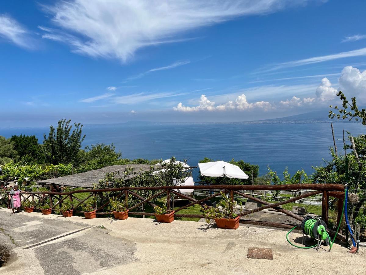 La Badia Montechiaro - Breathtaking View Of Sorrento Coast Villa Vico Equense Exterior photo